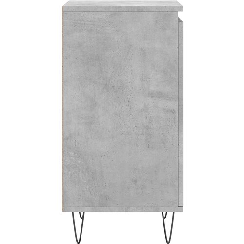  Komoda siva boja betona 40 x 35 x 70 cm od konstruiranog drva Slike