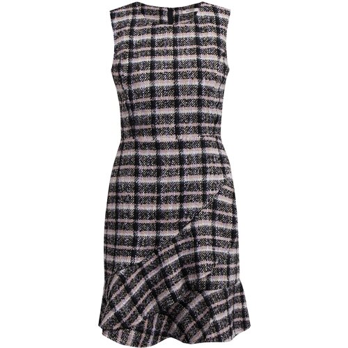 Orsay Women's pink and black tweed dress - Women Cene