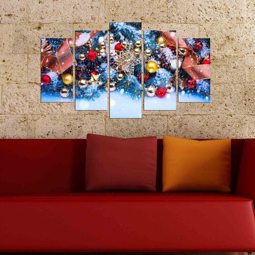 Wallity Set Slika 5MX-83, 5 Delova Cene