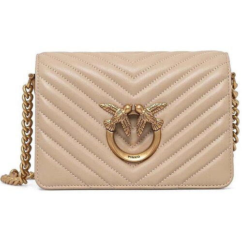 Pinko Torbe za čez ramo - Bež Cene