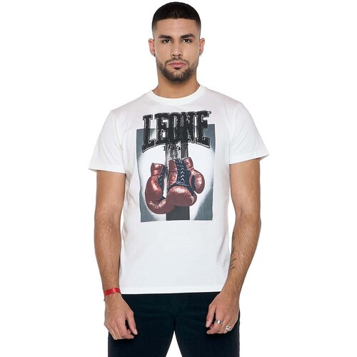 Leone 1947 Majice s kratkimi rokavi Man T-Shirt Short Sleeves Celebrated Bela Cene
