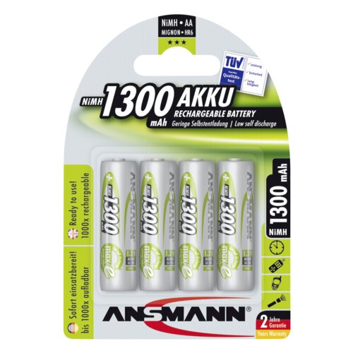 Ansmann 1x4 maxE NiMH rech. bat, Mignon AA 1300 mAh Cijene