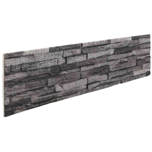  Zidne panele 10 pcs Antracit 100 x 25 cm EPS pjena - Antracit Cene