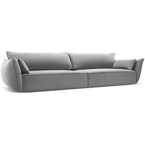 Mazzini Sofas Svijetlo siva bar&amp;scaron;unasta sofa 248 cm Vanda &amp;ndash; Slike