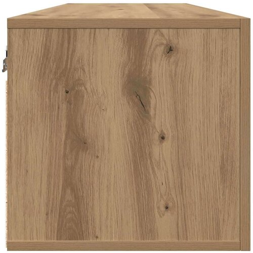 VidaXL Ormar za Zid hrast artisan 100 x 36.5 x 35 cm Konstruirano drvo Slike