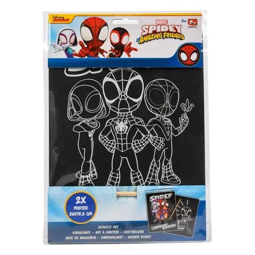 Flair Toys Spider-Man 2-delni set za izdelavo slik za praskanje - Canenco Cene
