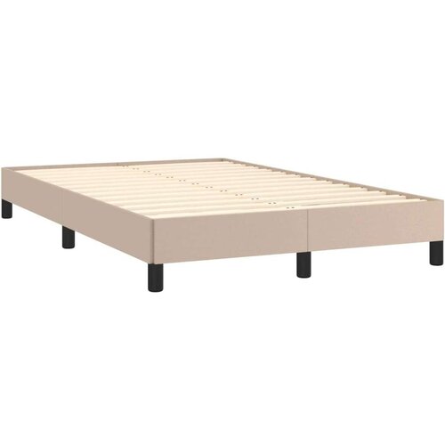  Okvir kreveta cappuccina 120x190cm od umjetne kože Slike