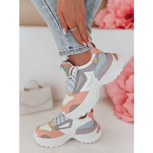 DStreet Sneakersy damskie na platformie CELESTIC mix Slike