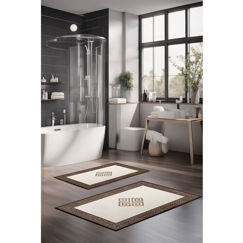  CT-5071 multicolor bathmat set (2 pieces) Cene