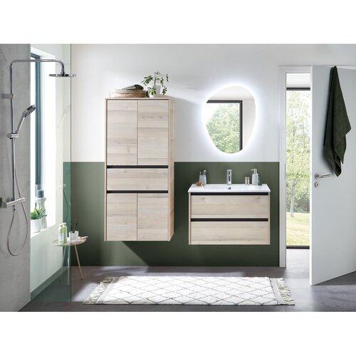 Pelipal stensko ogledalo z lučjo 55x72 cm quickset 393 &amp;ndash; Slike