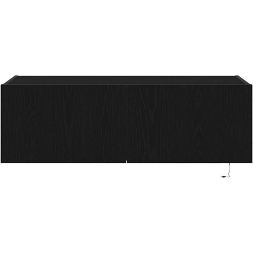  zidni ormar Zidne 2 pcs Crni hrast 100 x 35 x 31 cm Slike