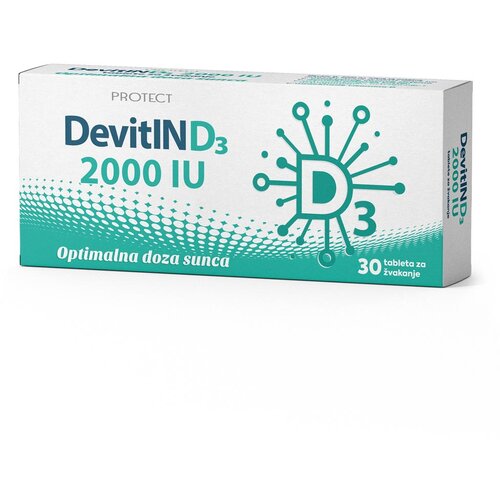 Esensa Devitin D3 2000IU, 30 tableta za žvakanje Slike