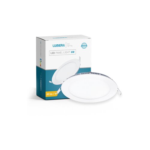 Greentech LED PANEL LUMERA LIGHTING 6W 6500K UGRADNI OKRUGLI LM-207-6W Cijene
