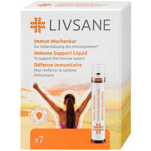 LIVSANE immune support liquid 7x25 ml Slike