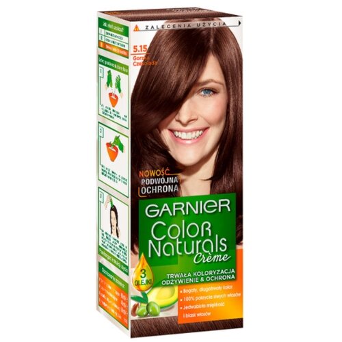Garnier Color Naturals Trajna Barva - Odtenek 5.15 Temna Gorka Čokolada, (21825693) Cene