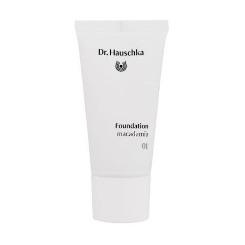 Dr. Hauschka Foundation puder za prirodni izgled 30 ml Nijansa 01 macadamia Slike
