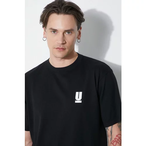 Undercover Pamučna majica za muškarce, boja: crna, s tiskom, UB0D3803