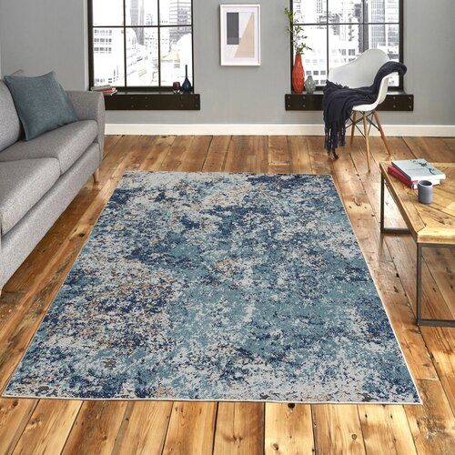Conceptum Hypnose tepih Woopamuk219, 100x150 cm, plava Cene