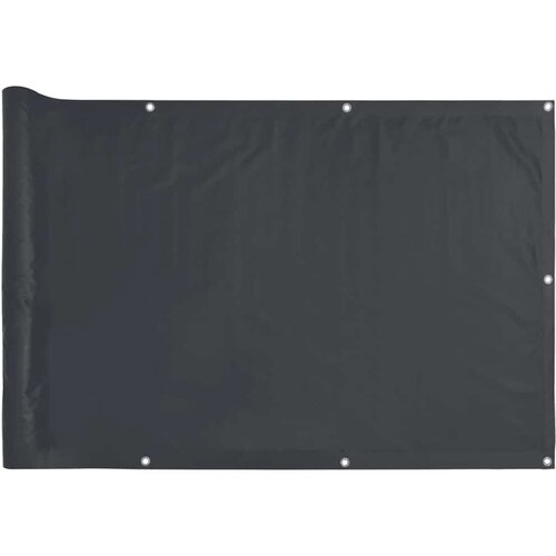  zaslon za privatnost antracit 500 x 120 cm PVC Slike