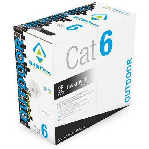 ALANTEC U /UTP cat.6 PE 4x2x23AWG 305m EXTERNAL DRY cable Cijene