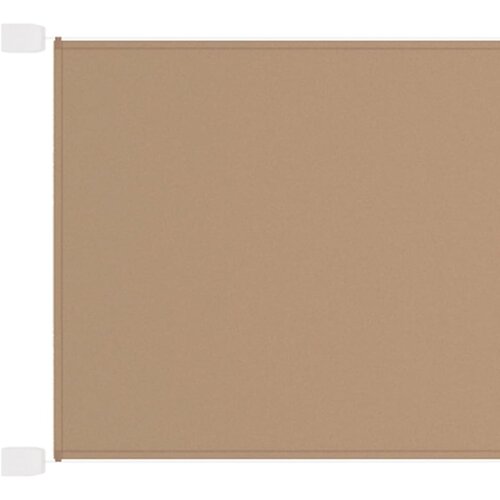 vidaXL Vertikalna markiza taupe 140x420 cm tkanina oxford Cene