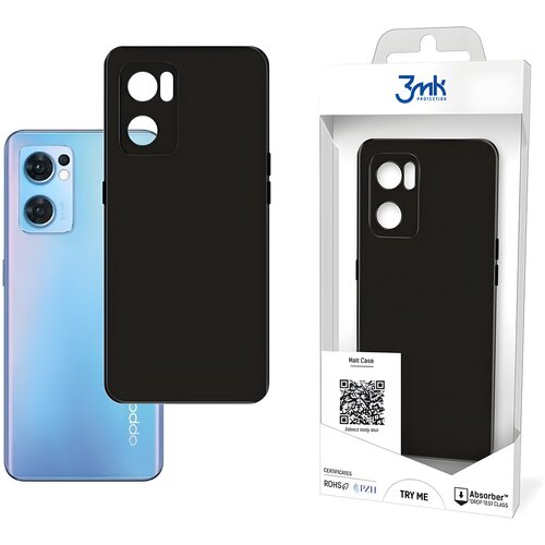 3mk Matt case ovitek za Oppo Reno7 SE 5G - Črna Cene
