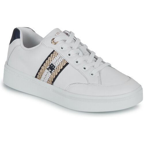 Tommy Hilfiger Nizke superge COURT SNEAKER WITH WEBBING Bela Slike