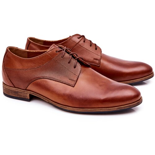 Kesi Classic leather shoes Bednarek 806 Brown Slike