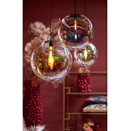 Light &amp;amp; Living Viseća svjetiljka sa staklenim sjenilom &amp;oslash; 48 cm Medina &amp;ndash; Slike