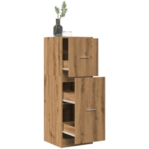 vidaXL Lekarniška omara artisian hrast 40x41x118 cm inženirski les Cene