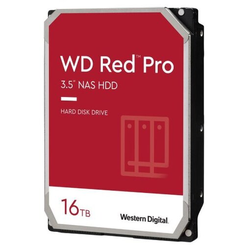  WD 16TB 3.5 inča SATA III 512MB 7.200rpm WD161KFGX Red Pro hard disk Cene