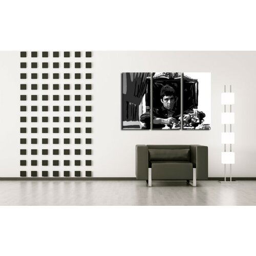  Ručno oslikana POP ART slika AL PACINO 150k100 cm Cene