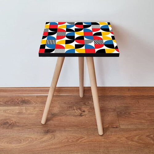 Hanah home Shp276 - multicolor multicolor side table Cene