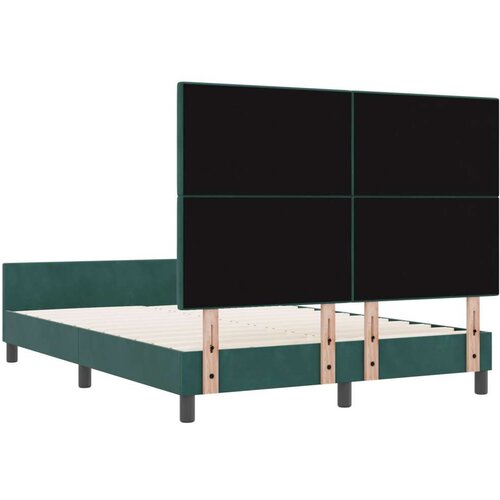  Krevet Odjeljak Tamno Zelena 160x200 cm Bar&amp;scaron;un Slike