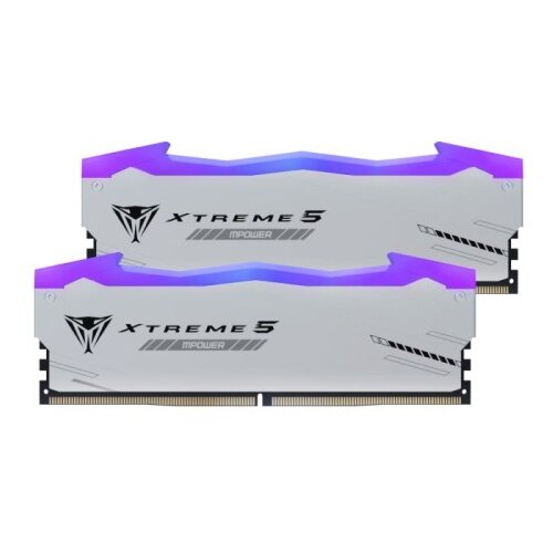 Patriot Viper Xtreme 5 RGB Kit MPOWER 32GB (2x16GB) DDR5-6400 CL32, 1.4V Cene