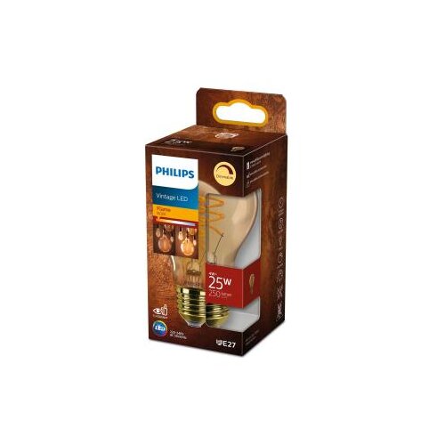 Philips led filament amber 25W A60 E27 toplo bela Cene