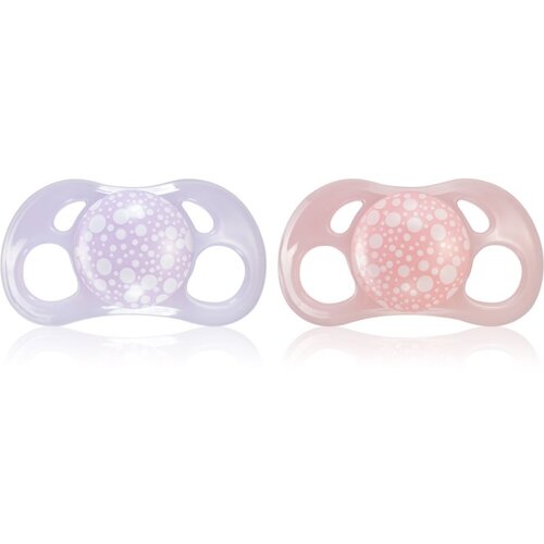 Twistshake Orthodontic 6m+ duda Pink+Purple 2 kos Cene