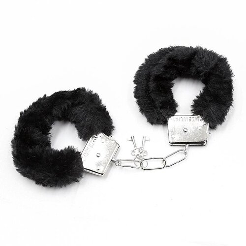 INTOYOU BDSM LINE erotične lisice furry black Slike