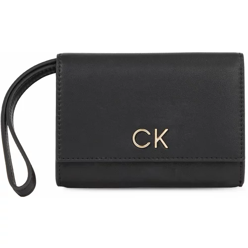 Calvin Klein Ženska denarnica Re-Lock Bifold & Cardholder Sm K60K611092 Ck Black BAX