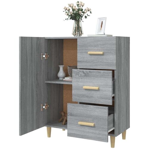  Komoda boja hrasta sonome 69,5 x 34 x 90 cm konstruirano drvo Slike