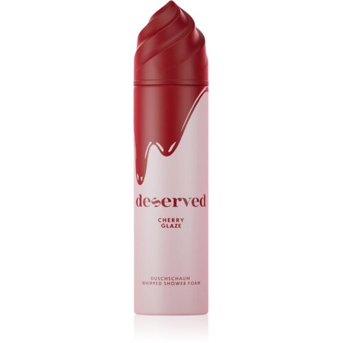 DESERVED Whipped Shower Foam Cherry Glaze pena za prhanje za telo 250 ml Slike