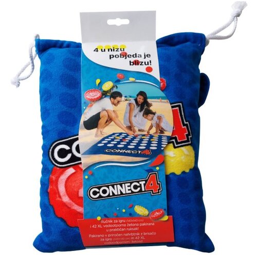 Hasbro ručnik društvena igra- Connect 4 RE-A-000016 Cene