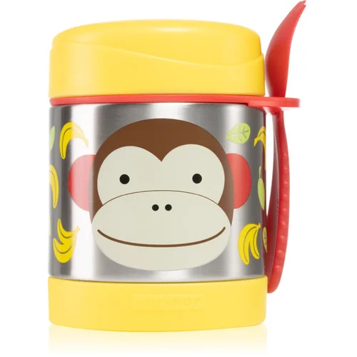 Skip Hop Zoo Monkey termosica sa žličicom 12m+ 325 ml