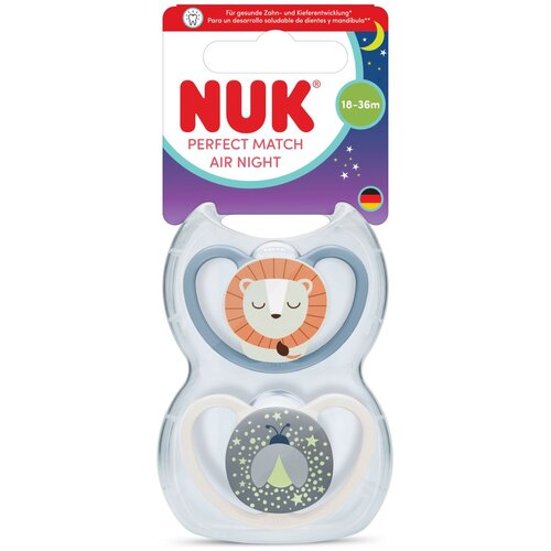 Nuk duda varalica - silikon Perfect Match Air Night 18-36 m, 2 kom sort. Cijene
