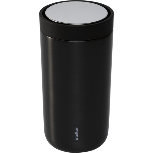 Stelton To Go Click Cup 0,2 l Black Metallic Slike