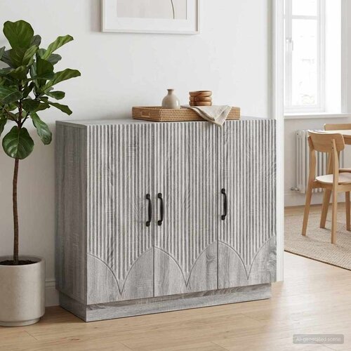  Kreveta Siva sonoma 89 x 34,5 x 77 cm Konstruirano drvo Cijene