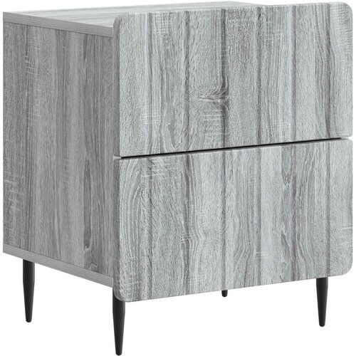 Noćni ormar Siva sonoma 43 x 34,5 x 49,5 cm Konstruirano drvo Cene