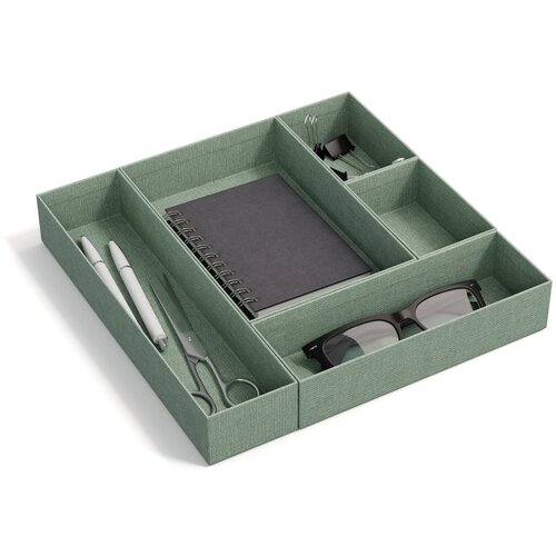 Bigso Kartonasti organizatorji za predal v kompletu 5 ks Emma Paper Laminate &amp;ndash; Slike