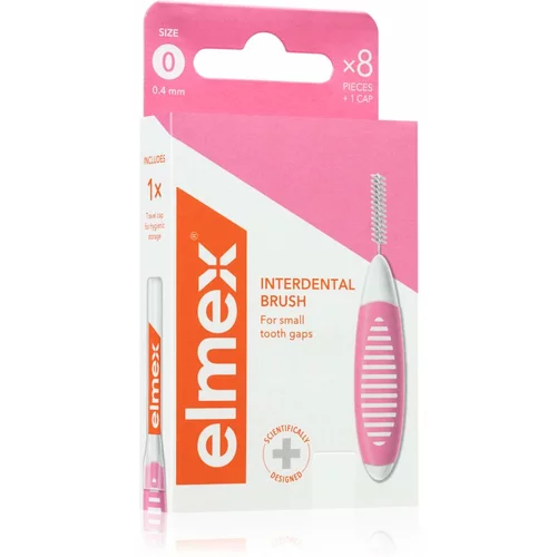 Elmex Interdental Brush medzobne ščetke 8 kos 0.4 mm 8 kos