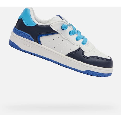Geox White boys' sneakers Washiba - Boys Cijene